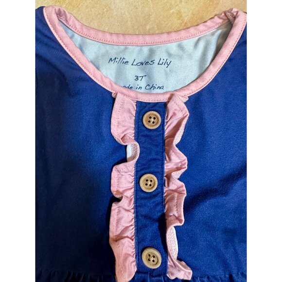 Millie Loves Lily Nutcracker Dress & Leggings Set 3T | Ballerina Holiday Outfit - Picture 6 of 8